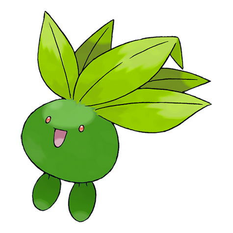Oddish Shiny palette