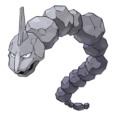 Official Onix artwork - cute Onix Pokémon card collector guide