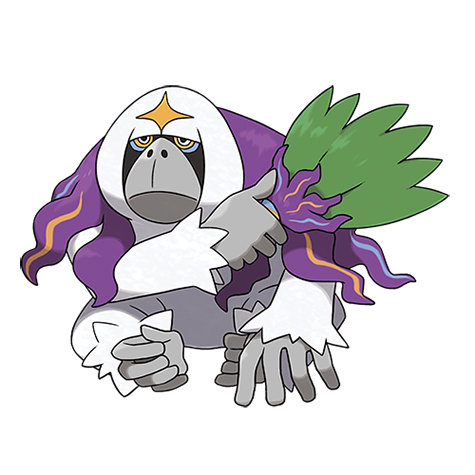 Official Oranguru artwork - cute Oranguru Pokémon card collector guide