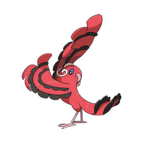 Oricorio Official artwork