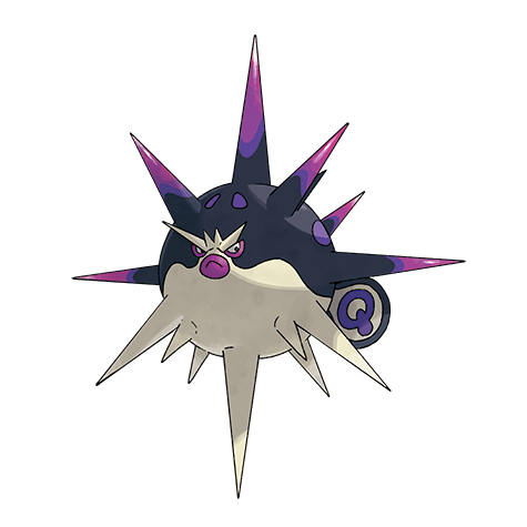 Official Overqwil artwork - cute Overqwil Pokémon card collector guide
