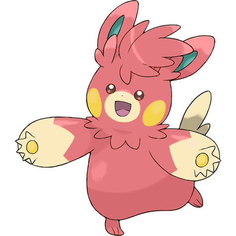 Pawmot Shiny palette
