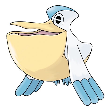 Official Pelipper artwork - cute Pelipper Pokémon card collector guide