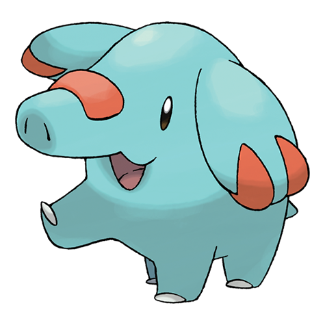 Official Phanpy artwork - cute Phanpy Pokémon card collector guide