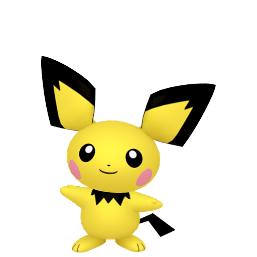 Pichu HOME render