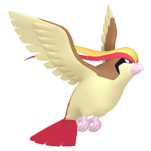 Pidgeot HOME render