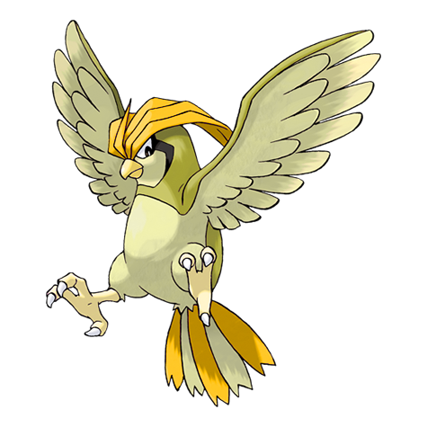 Pidgeotto Shiny palette
