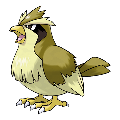 Pidgey Shiny palette