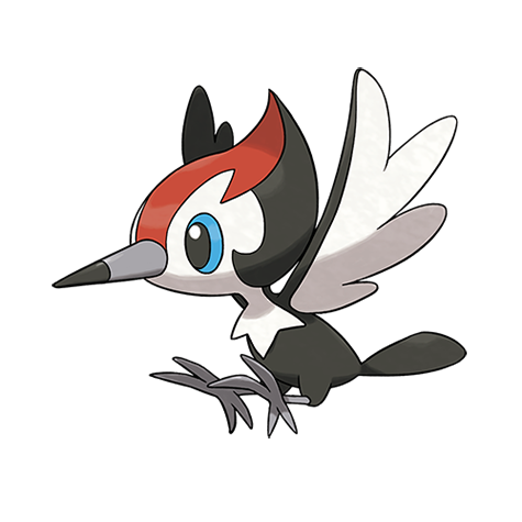 Official Pikipek artwork - cute Pikipek Pokémon card collector guide