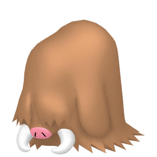 Piloswine HOME render