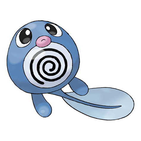 Official Poliwag artwork - cute Poliwag Pokémon card collector guide