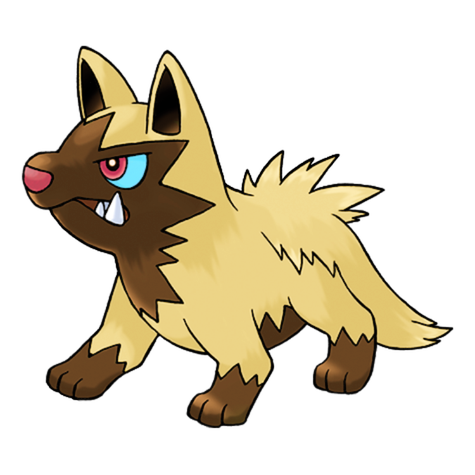 Poochyena Shiny palette