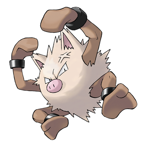 Official Primeape artwork