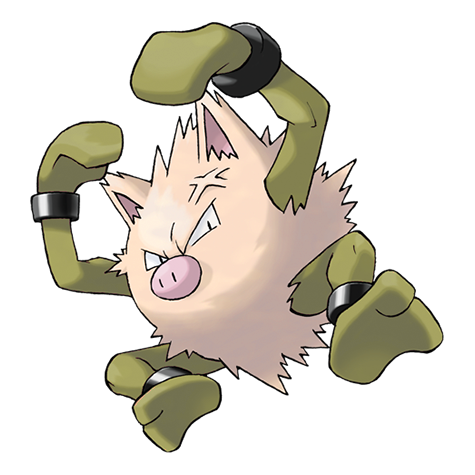 Primeape Shiny palette