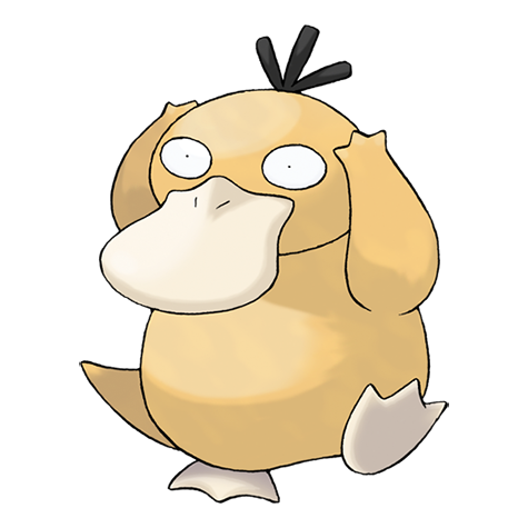 Psyduck Official artwork