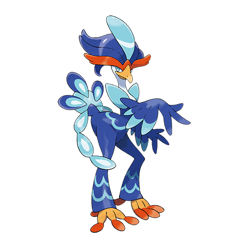 Official Quaquaval artwork - cute Quaquaval Pokémon card collector guide
