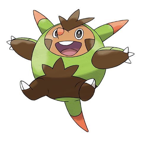 Official Quilladin artwork - cute Quilladin Pokémon card collector guide
