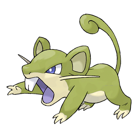 Rattata Shiny palette