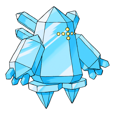Regice Shiny palette