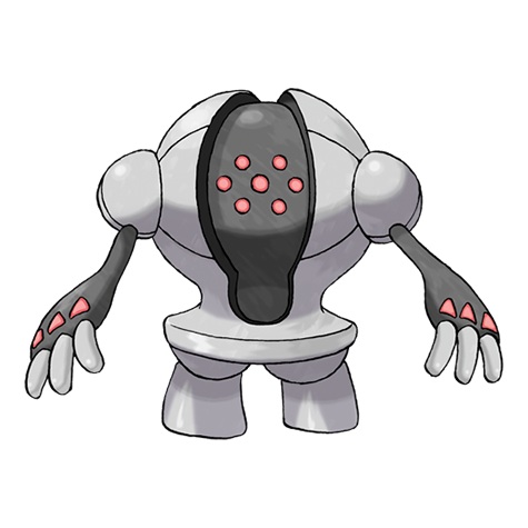 Official Registeel artwork - cute Registeel Pokémon card collector guide