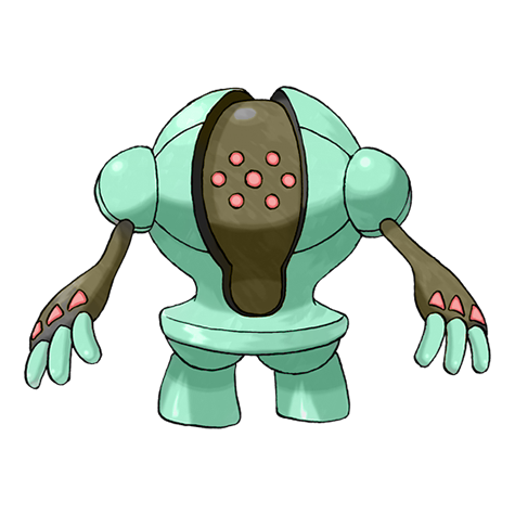 Registeel Shiny palette