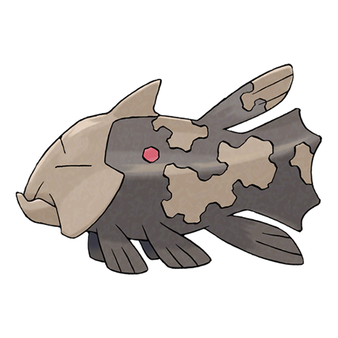 Relicanth Official artwork