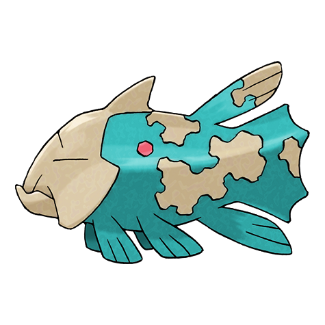 Relicanth Shiny palette