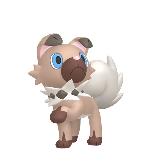 Rockruff HOME render