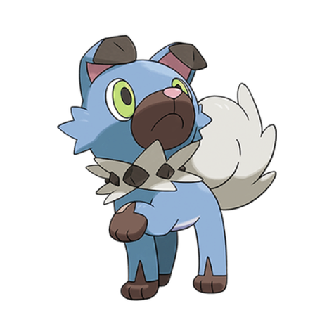 Rockruff Shiny palette