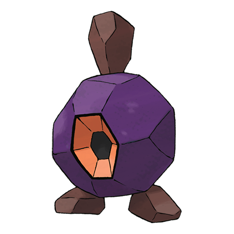 Roggenrola Shiny palette