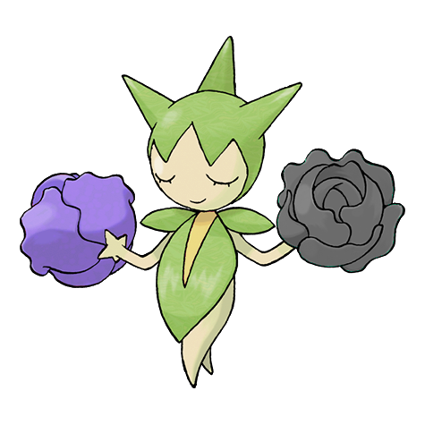 Roselia Shiny palette
