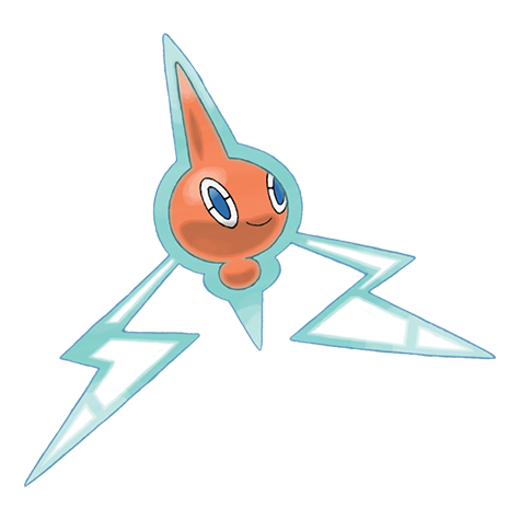 Official Rotom artwork - cute Rotom Pokémon card collector guide