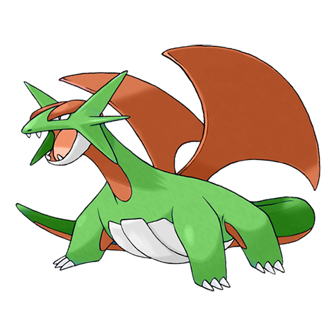Salamence Shiny palette