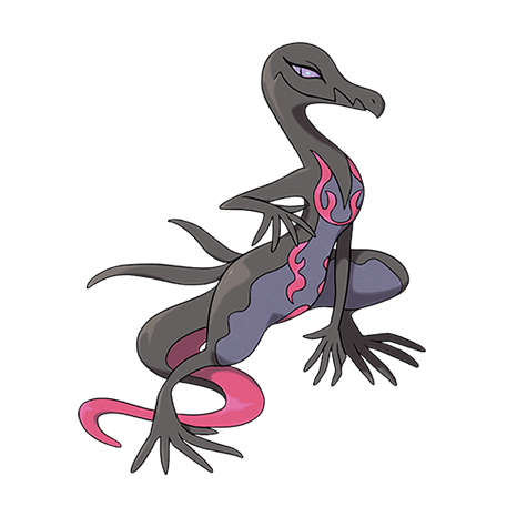 Official Salazzle artwork - cute Salazzle Pokémon card collector guide
