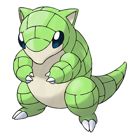 Sandshrew Shiny palette