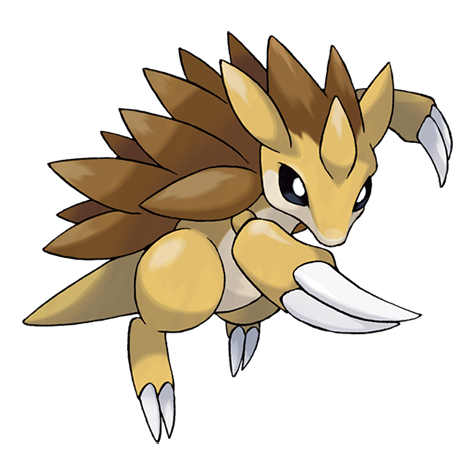 Sandslash Official artwork
