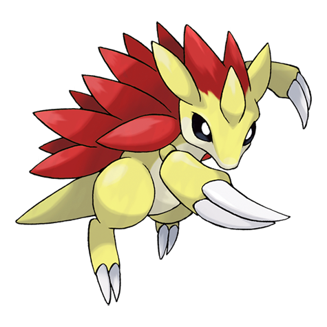 Sandslash Shiny palette