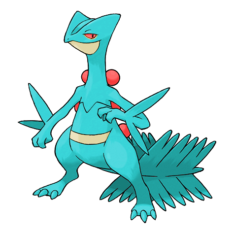 Sceptile Shiny palette