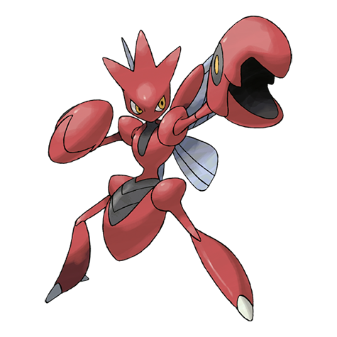 Official Scizor artwork - cute Scizor Pokémon card collector guide