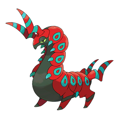 Scolipede Shiny palette