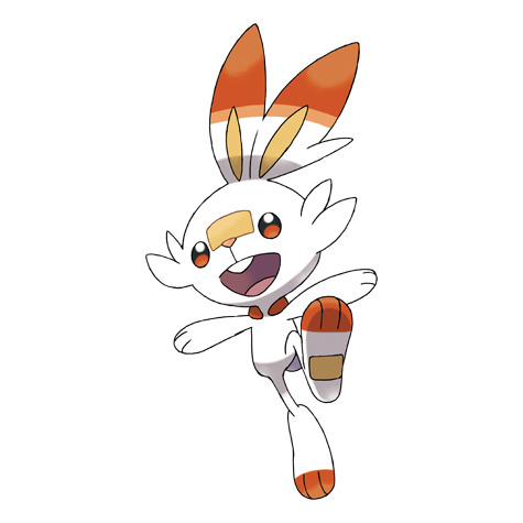 Scorbunny Official artwork