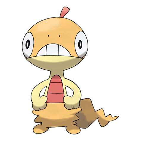 Official Scraggy artwork - cute Scraggy Pokémon card collector guide