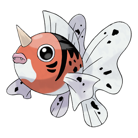 Official Seaking artwork - cute Seaking Pokémon card collector guide