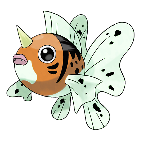 Seaking Shiny palette