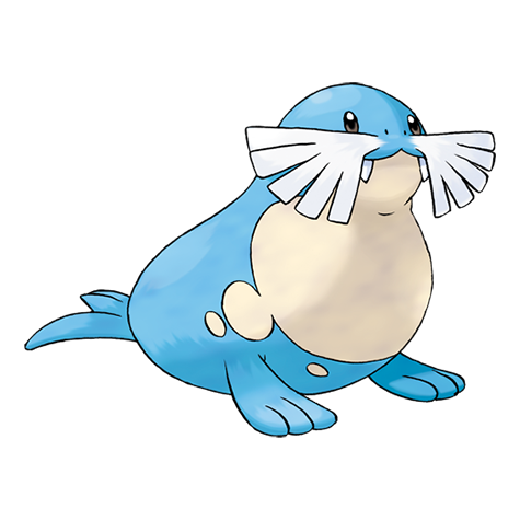 Official Sealeo artwork - cute Sealeo Pokémon card collector guide