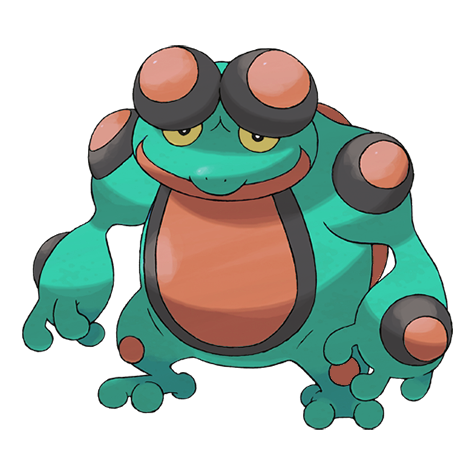 Seismitoad Shiny palette