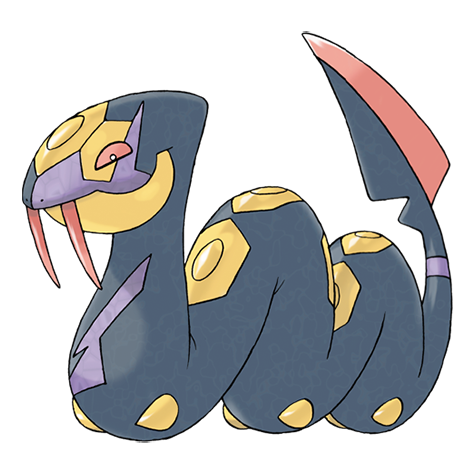 Official Seviper artwork - cute Seviper Pokémon card collector guide