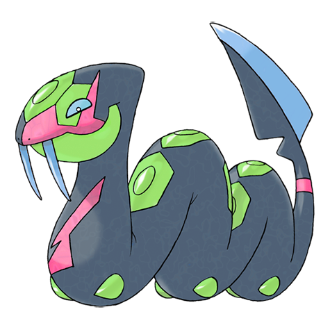 Seviper Shiny palette