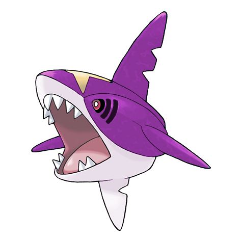 Sharpedo Shiny palette