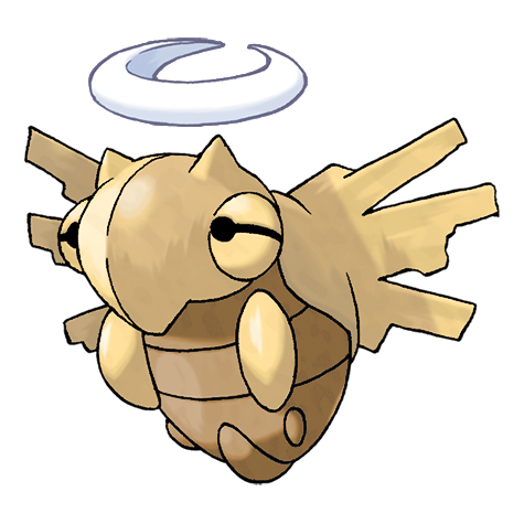 Shedinja Shiny palette